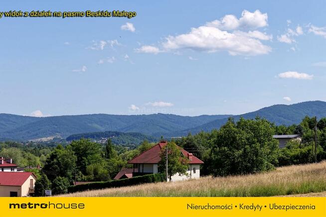 Piękna nasłonecznione działka z widokiem na góry.