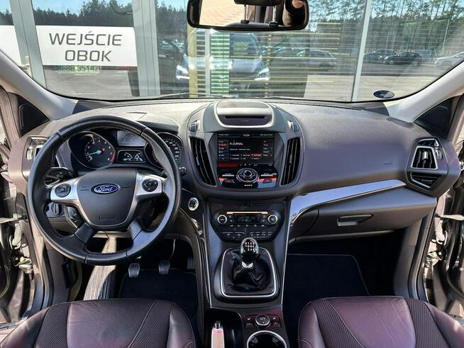 Ford Kuga 8xAlu! Kamera El.klapa Półskóra Xenon Grzane fotele Asystent GWARANCJA