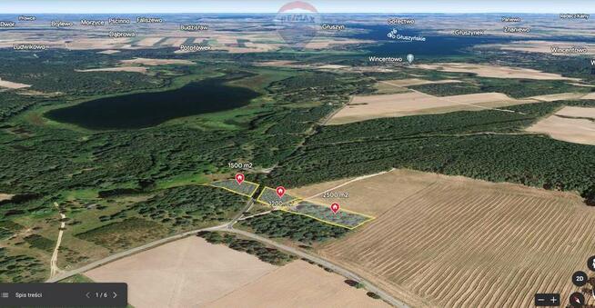 Działka z warunkami zabudowy niedaleko jeziora.