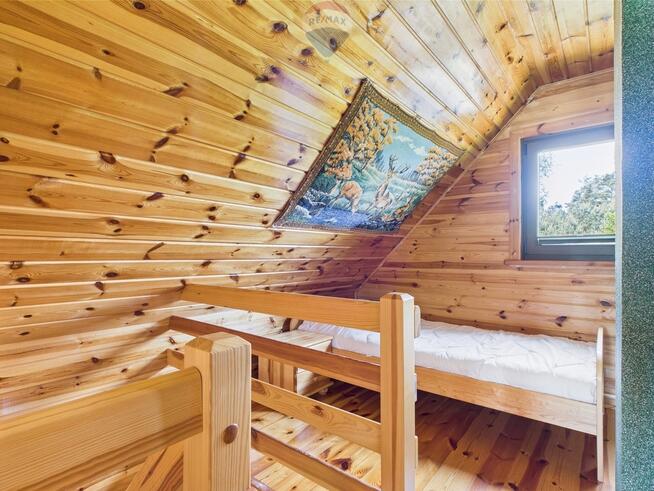 Dom w lesie na pięknej działce za Kościerzyną