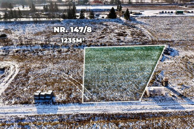 Działka budowlana z MPZP w Konradowie k. Otynia