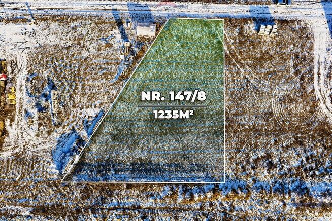 Działka budowlana z MPZP w Konradowie k. Otynia