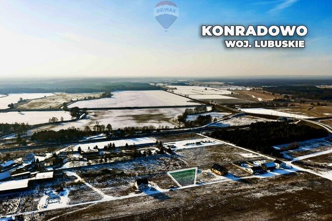 Działka budowlana z MPZP w Konradowie k. Otynia