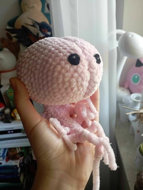Maskotka ludzki mózg amigurumi ręcznie wykonany
