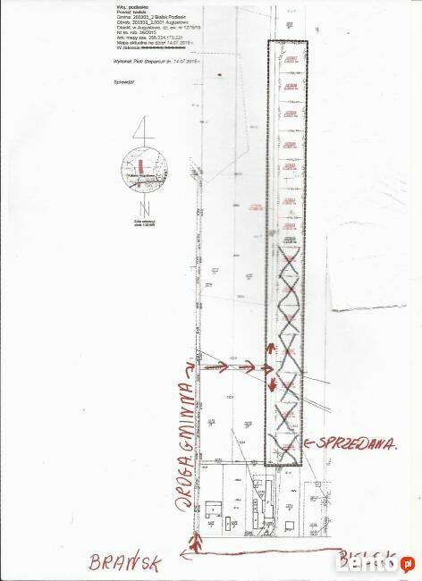 działka Augustowo na Brańskiej
