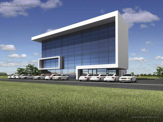 ps-br-330-40 NOWOCZESNY BIUROWIEC, BUDYNEK USŁUGOWY