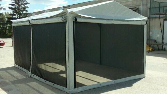 Namioty na wymiar – trwałe konstrukcje z poszyciem PVC