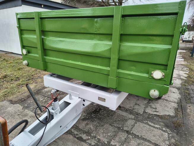 Przyczepa WARFAMA T042, naczepa tandem, 7 ton, wywrot 3 str