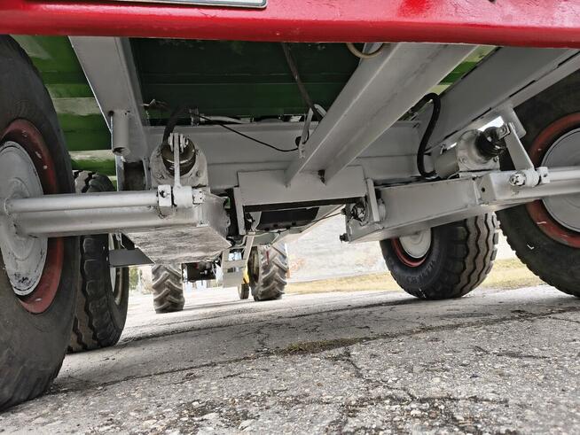 Przyczepa WARFAMA T042, naczepa tandem, 7 ton, wywrot 3 str