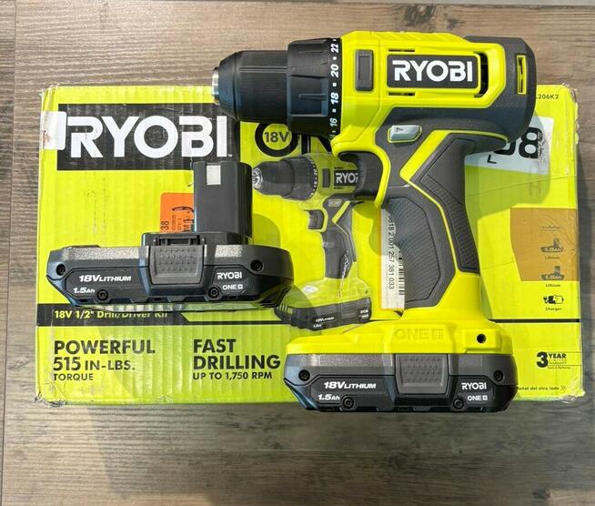 Ryobi ONE+ 18V PCL206K2 wiertarko-wkrętarka akumulatorowa