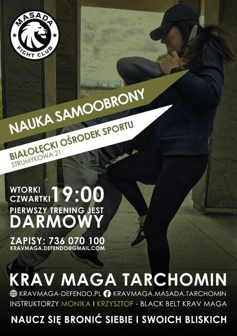 Krav Maga Białołęka i Krav Maga Tarchomin – nauka samoobrony