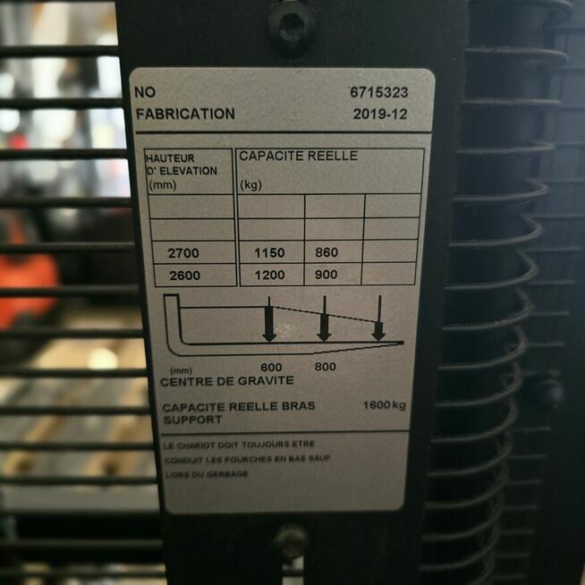 Paletowy wózek magazynowy z niskim masztem Toyota Swe