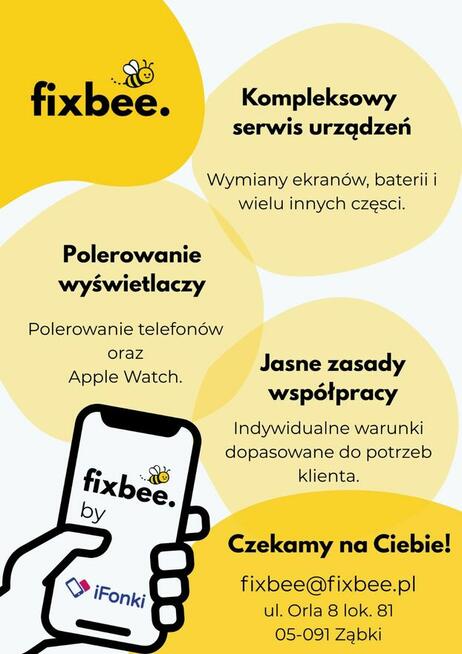 Serwis, skup, sprzedaż telefonów Ząbki ul. Orla