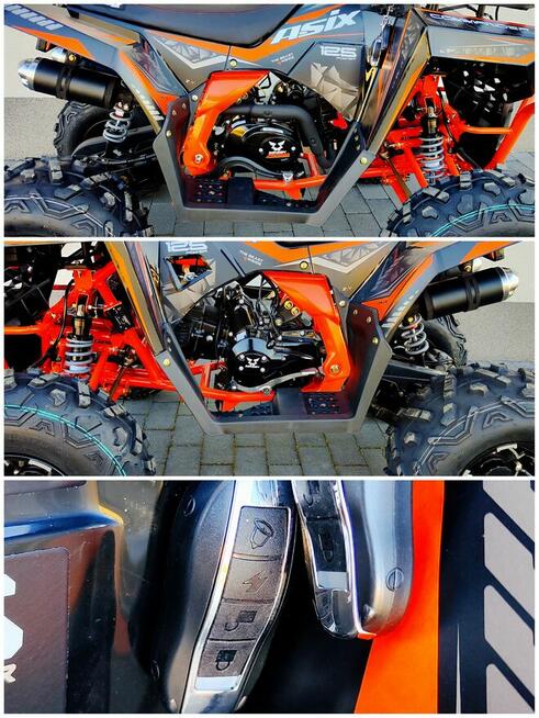 Quad Asix Commander 125 (2. gen) Nowy model 2026 ATV Lift wz