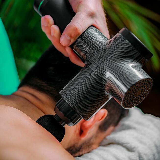 Mobilna Regeneracja: Masaż Sportowy Pistoletami ALFA + Oleje