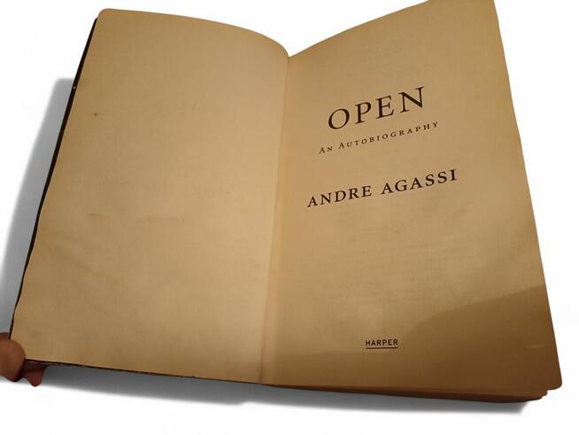 Andre Agassi: Open: An Autobiography wyd. Alfred A. Knopf