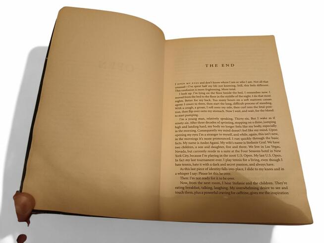 Andre Agassi: Open: An Autobiography wyd. Alfred A. Knopf