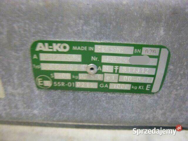 Przyczepa Ostrzegawcza Nissen LED VLT/10 Alko