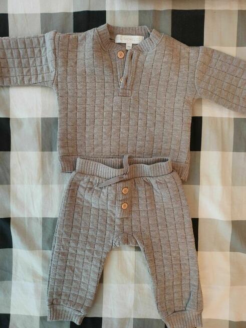 Zestaw ubranek dla chłopca ok 10szt roz.80cm +kurtka