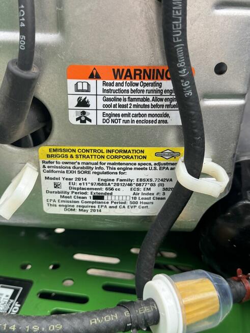 Kosiarka Traktorek John Deere Zero Turn EZ-TRAK 90moto godz.