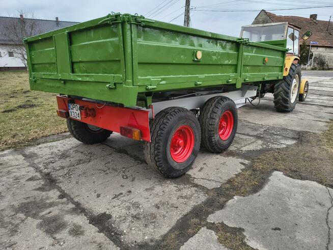 Przyczepa WARFAMA T042, naczepa tandem, 7 ton, wywrot 3 str