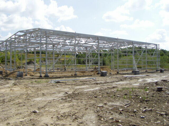 KONSTRUKCJA STALOWA HALI 12 M x 20 M x 4,0 M CENA 45 600,00