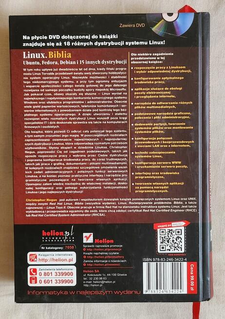 Linux Christopher Negus ( brak płyty )