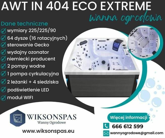 Wanna ogrodowa jacuzzii ogrodowe centrum wanien