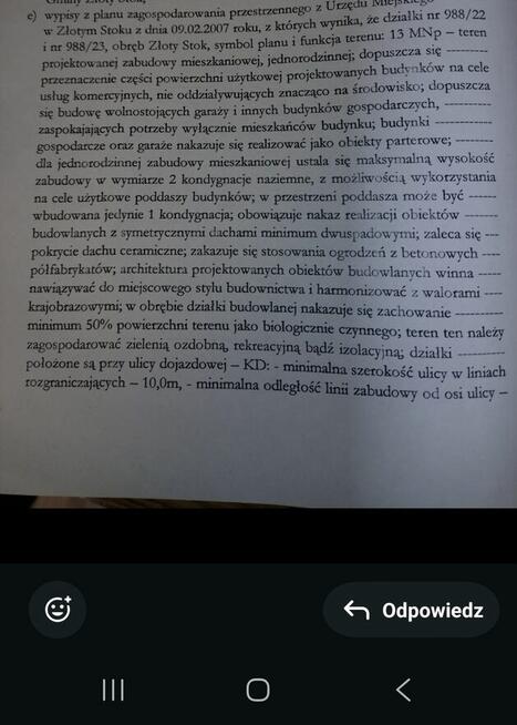 Złoty Stok - 4 działki budowlane na sprzedaż