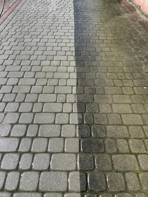 Czyszczenie elewacji, kostki brukowej oraz mycie i malowan