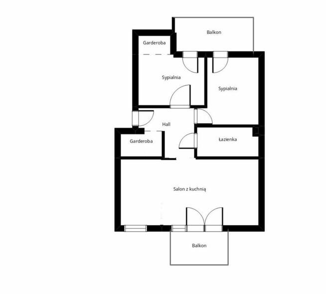 Luksusowe mieszkanie 3 pokoje