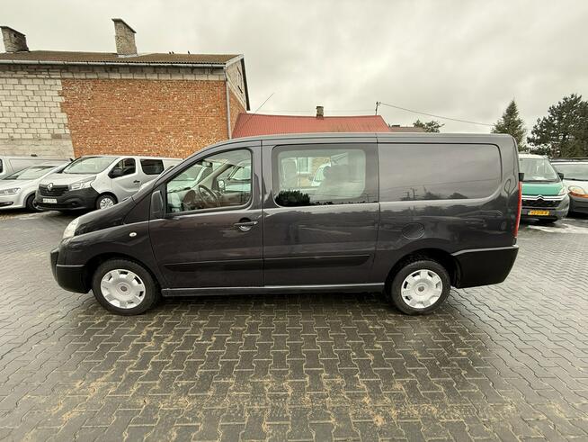 Fiat Scudo 2.0HDi Long L2H1 2009r Dubel Kabina Brygadówka Klimatyzacja