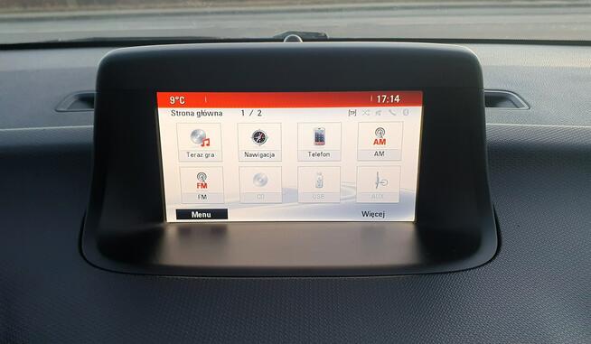 Opel Meriva Podgrzewane fotele/Nawigacja/Czujniki przód i tył/Alufelgi/Tempomat