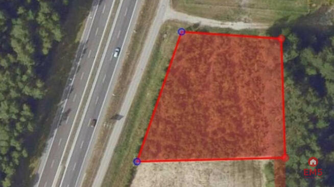 Działka przemysłowa Sochonie gm. Wasilków,