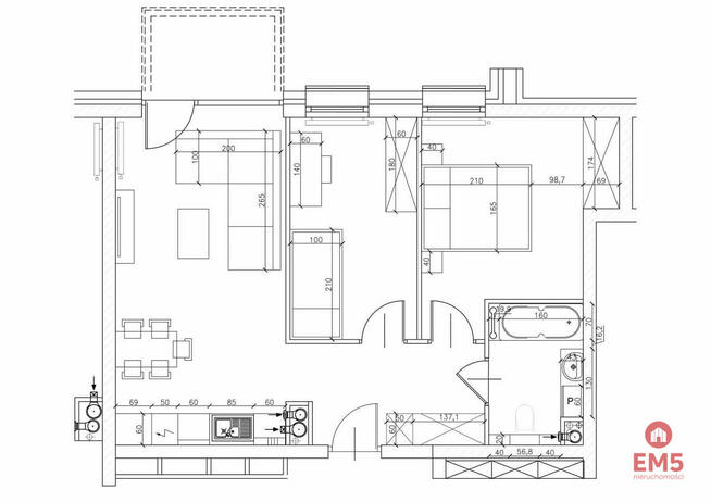 Mieszkanie Białystok Centrum, Sukienna