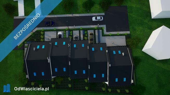 Marki k/Warszawy. Segment 177m2, duży salon, garaż+ m. parkingowe, zielona okolica.