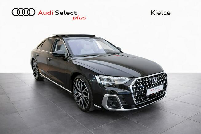Audi A8 60TFSI e Quattro Long B&O Advance Panorama ACC Oś skrętna Noktowizor