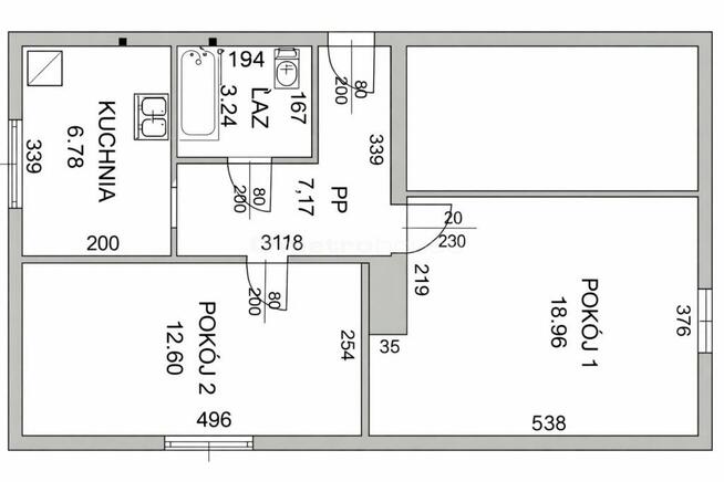 Mieszkanie Bytom Stroszek, ul. Narutowicza