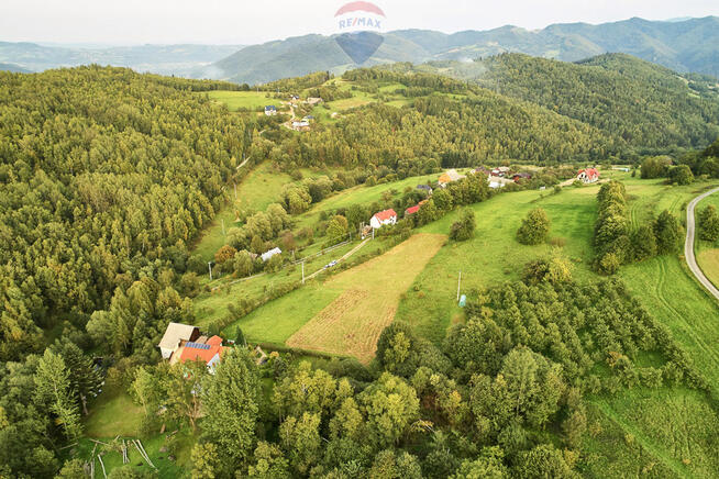 Działka budowlana 43 ary Ochotnica Dolna