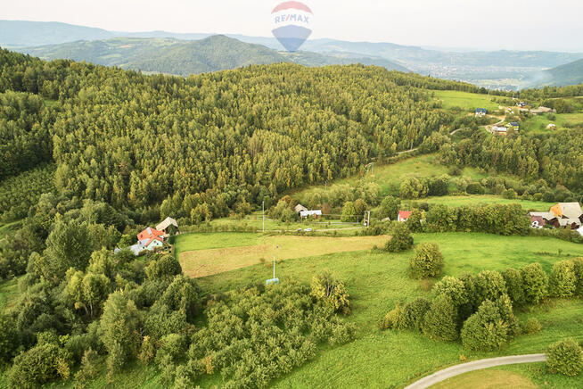 Działka budowlana 43 ary Ochotnica Dolna