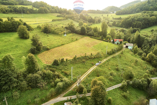 Działka budowlana 43 ary Ochotnica Dolna