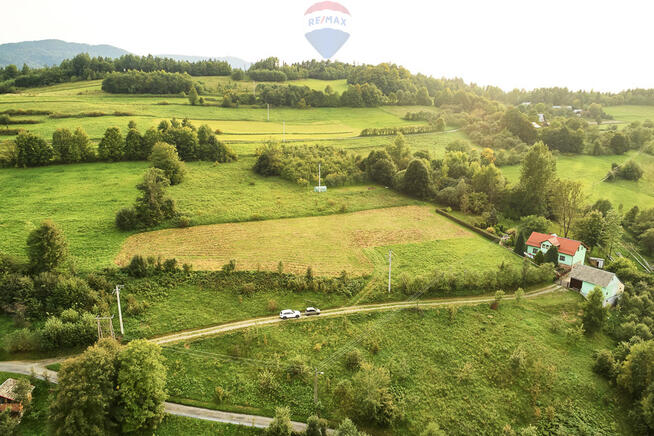 Działka budowlana 43 ary Ochotnica Dolna