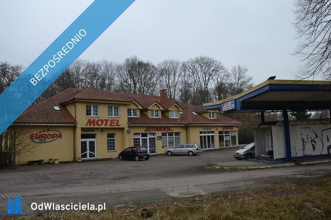 Komornik: działki z motelem i stacją paliw w Witynie