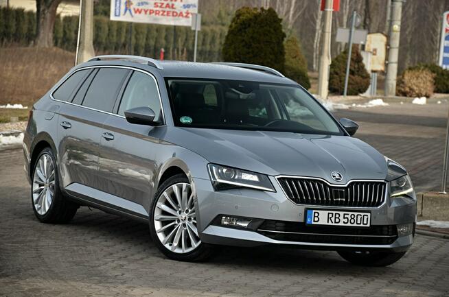 Škoda Superb 2,0TDI*190KM*DSG*LED*Xenon*Navi*Skóry*el klapa
