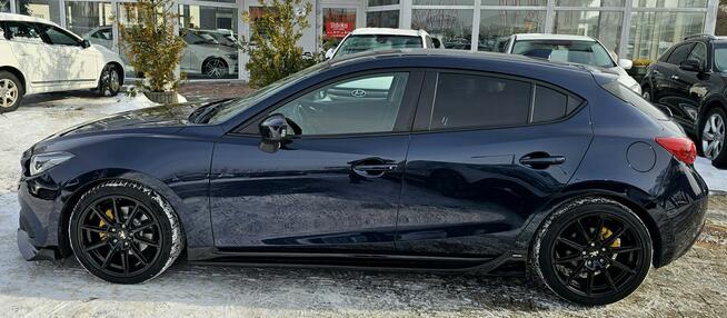 Mazda 3 Grzane fotele, dyfuzor, navi, kamera,wyświetlacz head-up,felgi 18 cali