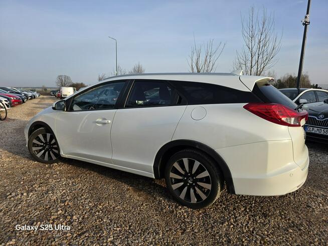 Honda Civic 1.6d#120PS#Ledy#Nav#Climatr#Kamera#Alus#Serwis#Gwarancja#Biała Perła!!