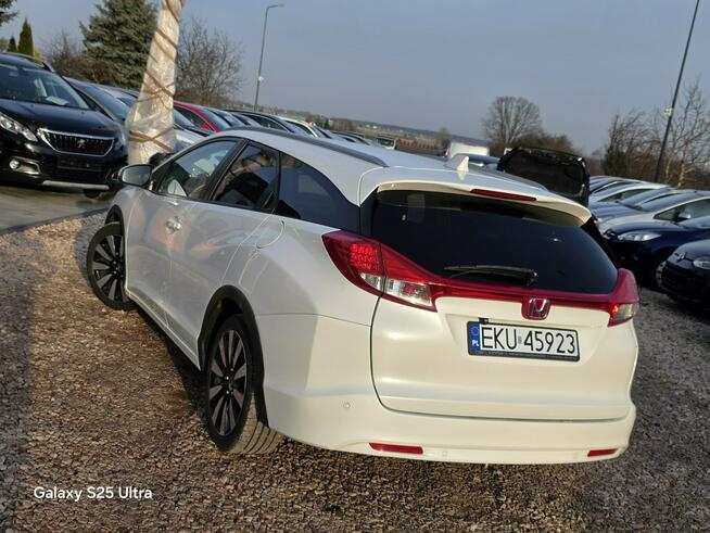 Honda Civic 1.6d#120PS#Ledy#Nav#Climatr#Kamera#Alus#Serwis#Gwarancja#Biała Perła!!