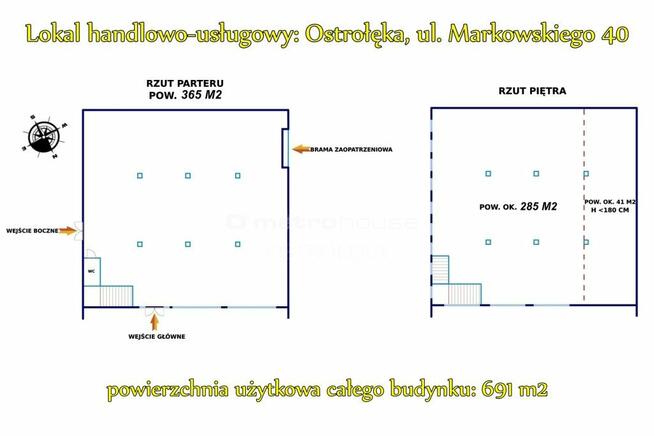 Ostrołęka: nowoczesny lokal handlowo-usługowy