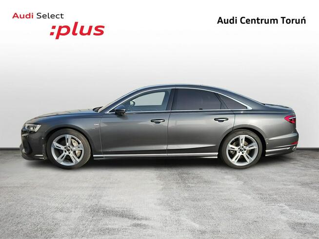 Audi A8 Sline_B&O_SkrętnaOś_ACC_Wentylacja_Masaż_Kamera360