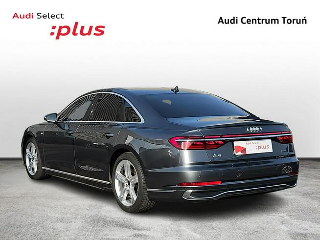 Audi A8 Sline_B&O_SkrętnaOś_ACC_Wentylacja_Masaż_Kamera360